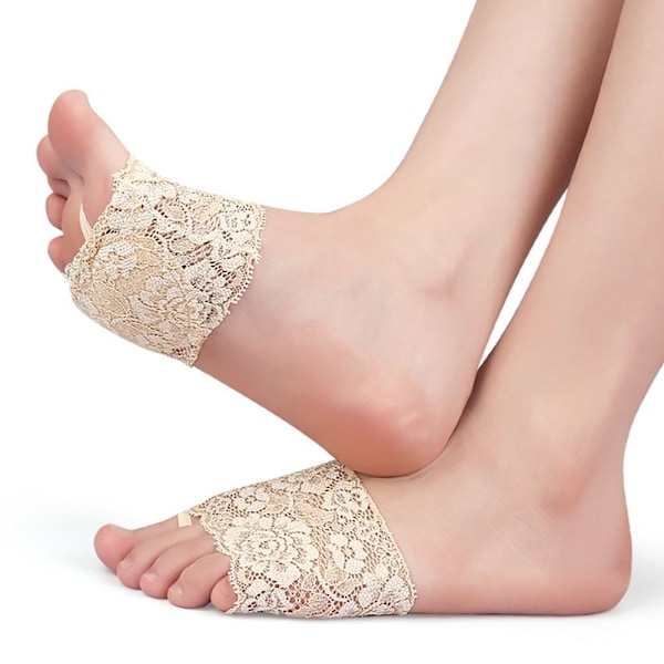 2 par dam halvsockor Slide Sandal Socks 3 3