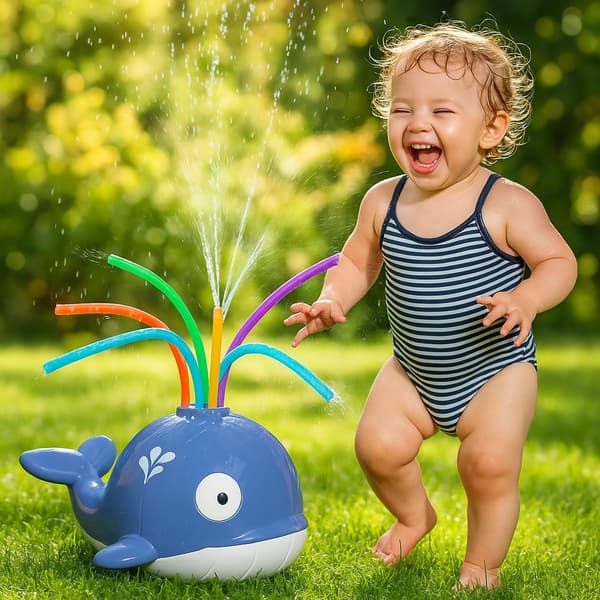 Kids' Water Sprinkler - Whale, Turtle, or Ladybug 256 Val