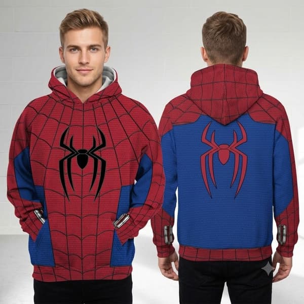 Spider-Man 3D-printet Cosplay Bodysuit 4 Long-Sleeve 3 Styles Children's 3XL
