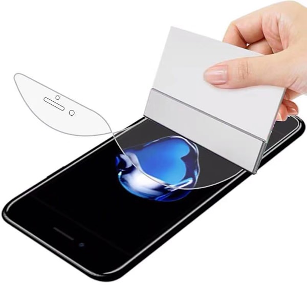 Skjermbeskytter for Samsung Galaxy S10 5G Full Dekning Kant til Kant Boblefri Myk Beskyttelsesfilm