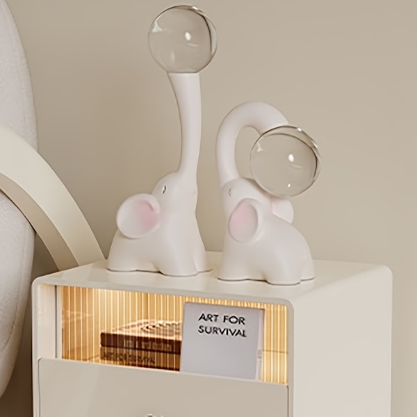 Elefant ornamenter heldig elefant krystalkugle TV vinskab veranda stue dekoration let luksus high-end housewarming julegave