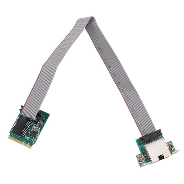 M.2 1000M Ethernet Netværkskort 10M/1G/100M Enkelt Port RJ45 M.2 AE til RTL8111H Gigabit Ethernet Kort til Desktop PC