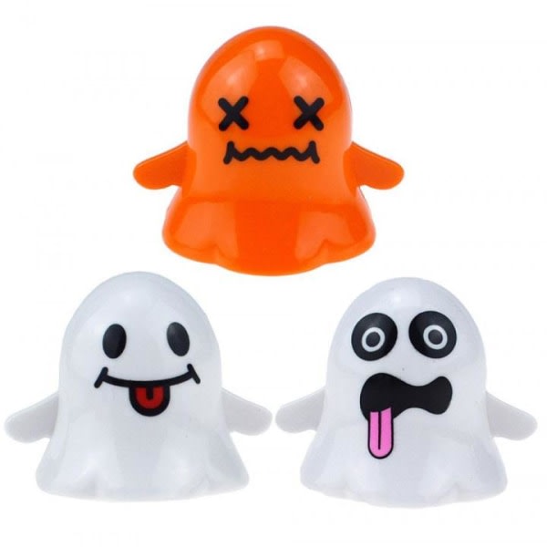 3-pack Wind Up Halloween Ghost Toys/Kreativ nyhet för barn