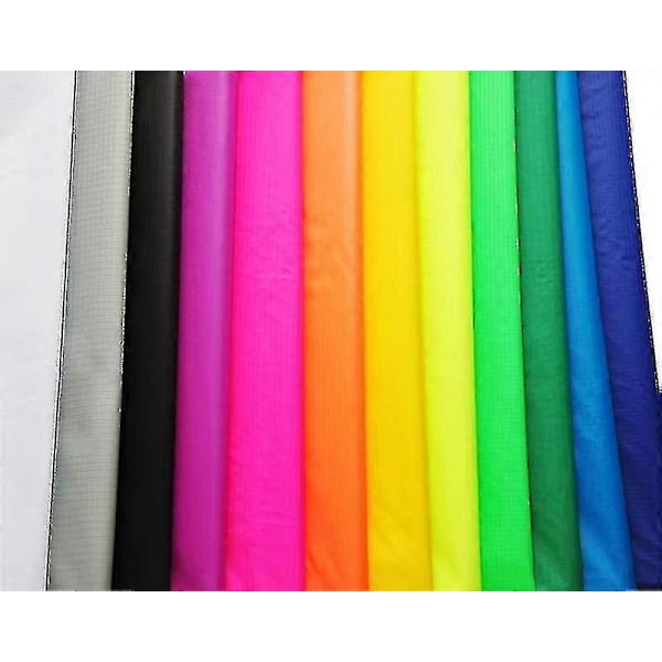 5m X 1,5m Ripstop Nylon Stof 200'X 60' Drage Stof til Telte Blæksprutte Drage Fabrik Grossist Weifang - WELLNGS{HH} Black