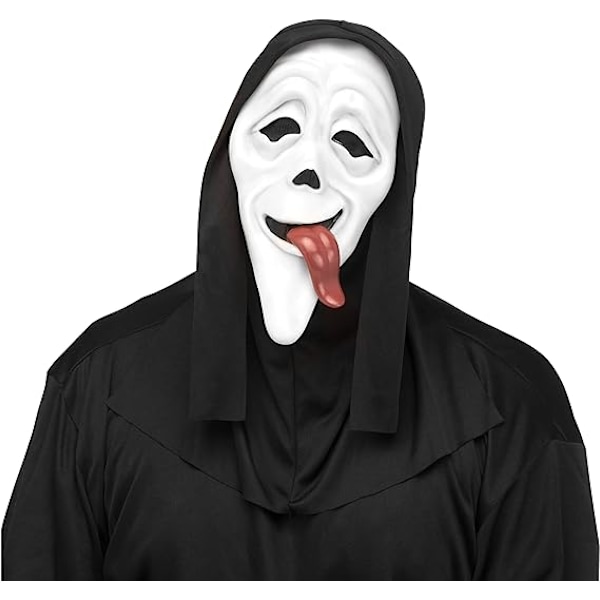 Officielt Licenseret Scary Movie “Waasss-Up” Maske Kostume Tilbehør