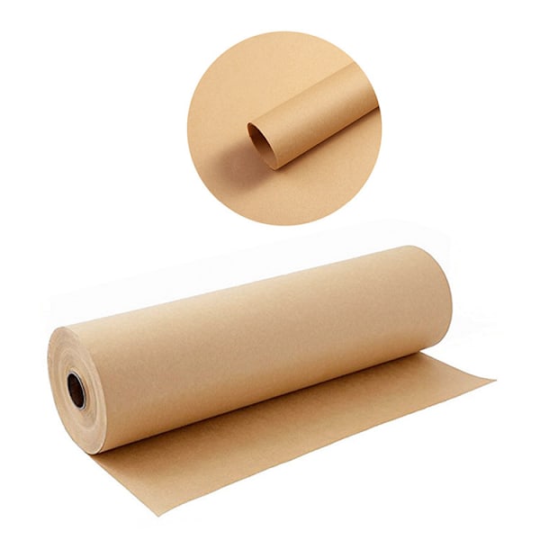 Kierrätetty luonnonmukainen ruskea voimapaperi - Voimapaperirulla - Täydellinen C:hen