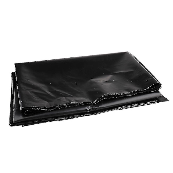 Sort gummifolie for dammer, vannhager, koi-fisk, bekker og fontener{hh} 2*2m