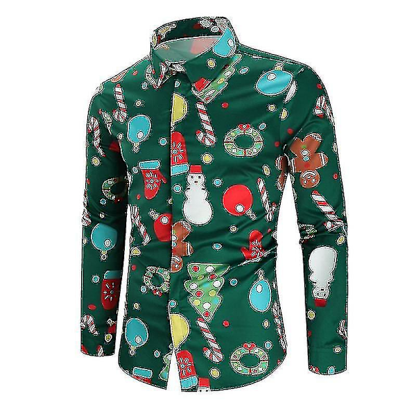 Funny Christmas pattern shirt for men