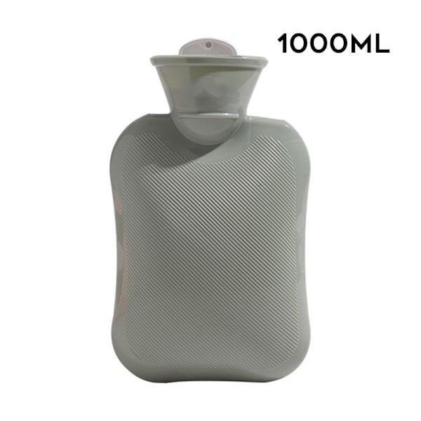 Kuum vesipullo 500/1000 ml Monitoiminen vesitäytteinen kädenlämmitin Käytännöllinen talvivaruste Vihreä Vihreä Green 1000 ml