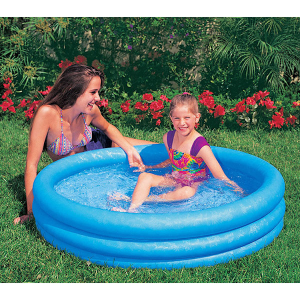 INTEX 59416EP Crystal Blue Oppustelig Børnepool, 114 cm x 25 cm