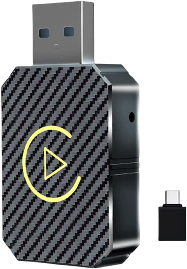 Trådløs CarPlay-adapter for Android Auto USB-dongle Konverter kablet til trådløs Car Play