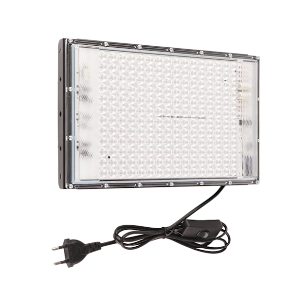 Solariumlamppu 192 LED 460nm Täysin Sininen Lamppu Kannettava Solariumvalo Kasvoille Vartalolle 100W 85‑265V EU-pistoke