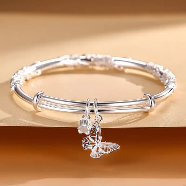 Elegant armbånd med blomstermønster for kvinner, bursdagsgave til venner