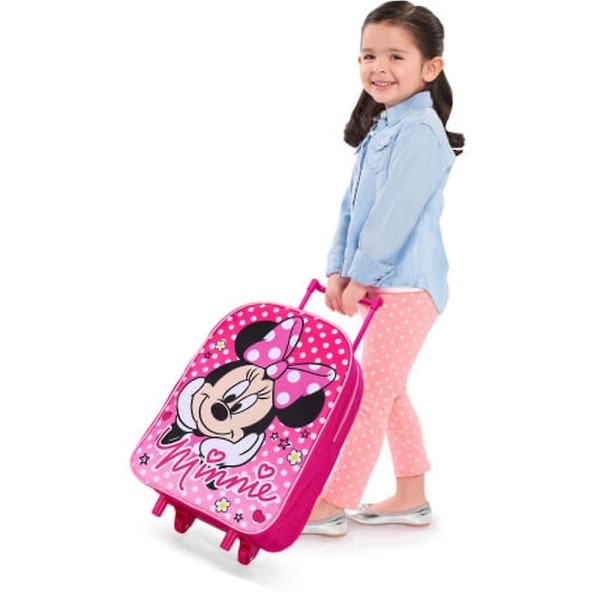 Disney barneskoffert/barnekoffert Minnie Mouse Rosa Pink One Size