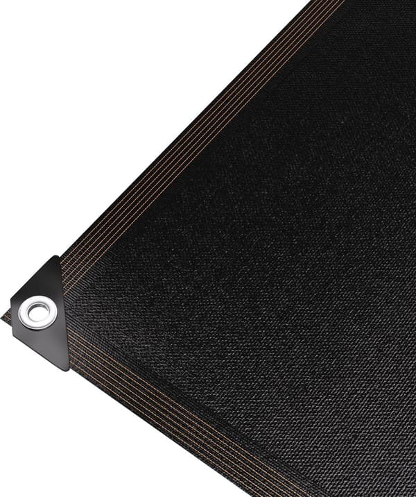 Skyggenet Sort 2x2m UV-resistent Åndbart til Have Terrasse Camping 2x2m