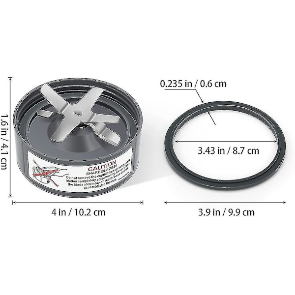 Reservdelar till Nutribullet-tillbehör 600 watt 900 watt_