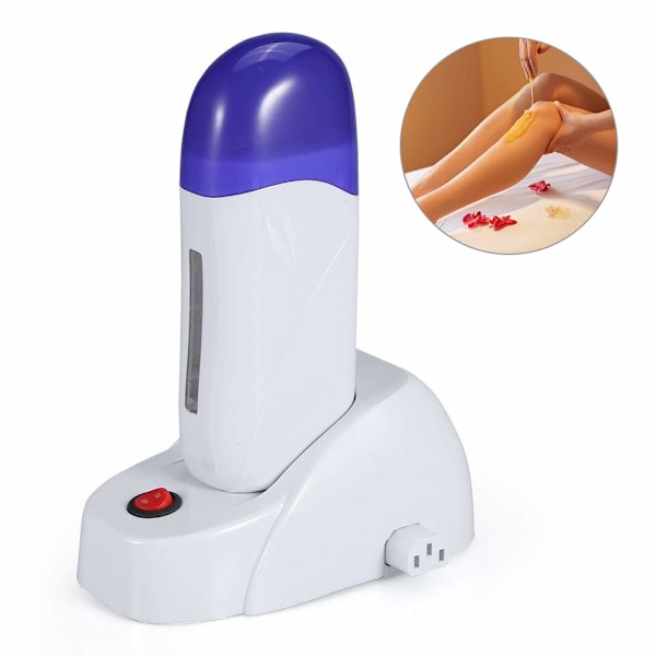 Kannettava vahakarvojenpoistolaite, vahalämmitin, epilaattorilaite sarja, jossa 3 tyyppiä kannettavia vaha-karvanpoistorullalämmittimiä (Single Waxing Heaters)