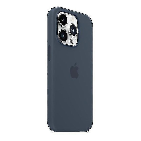 Silikondeksel for iPhone 14 P Storm Blue