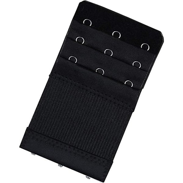5-pakning, BH-forlengere med 3 kroker og 3 rader, elastisk bånd for BH-stropper, forlengelsesstropper for kvinner