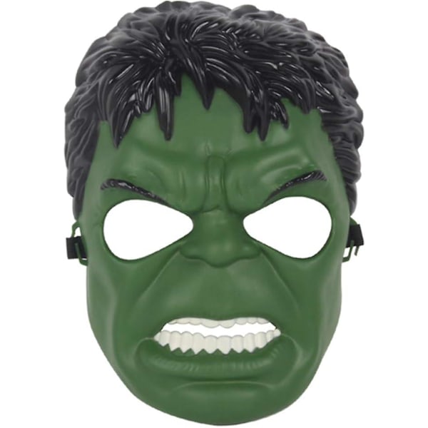 Hulk Mask för Barn Superhjälte Kostymer Barn Födelsedagsfester, Hulk Leksaker Presenter för Halloween Cosplay Maskeradfester {F2}