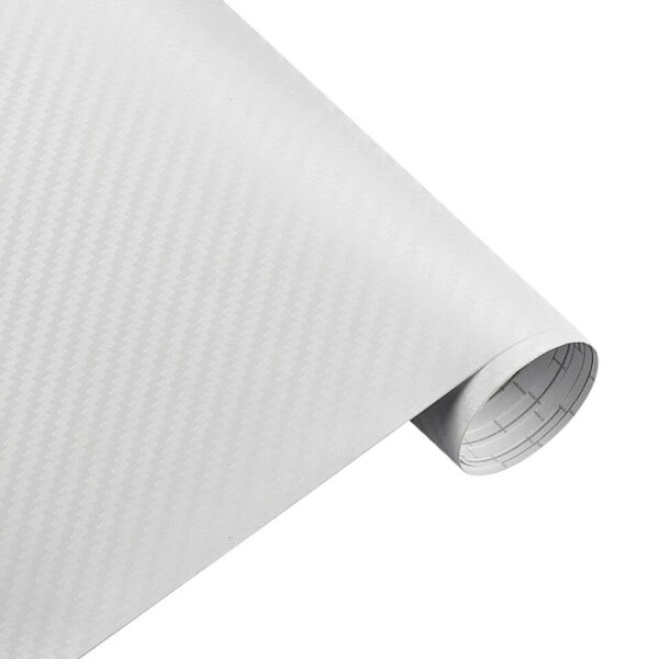 3D Kolfiber Vinyl Bilfolie Rulle Film Bildekaler