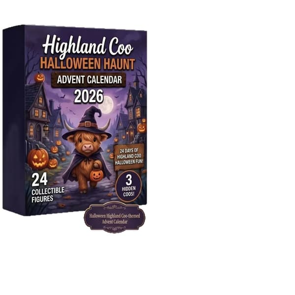 Halloween-spöke adventskalender mystery box Blind Box 4 26*18*3
