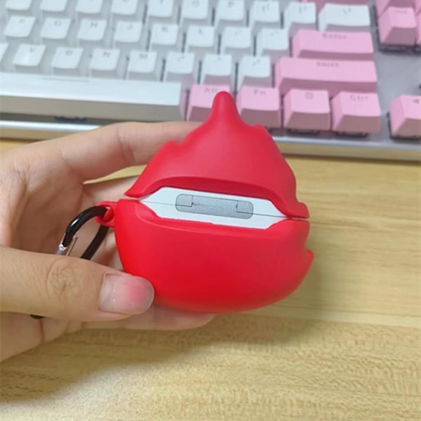 Roligt Sött Tecknat Kreativt Mönster Design Hörlursfodral för Airpods 3:e Gen, Mjukt Silikon Headset Skyddsfodral för Pojkar Flickor