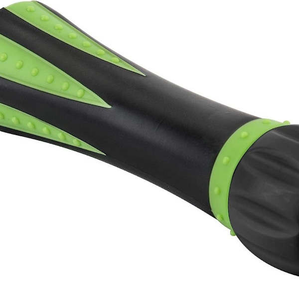 Massasjerulle muskelrullepinne, ergonomisk håndtak ultra-portabel