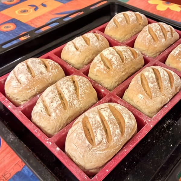 Silikon Mini Quicheform Gjenbrukbar Bakeform For Eggterter Puddinger Bakverk Kjøkken Restaurant Bruk Rød