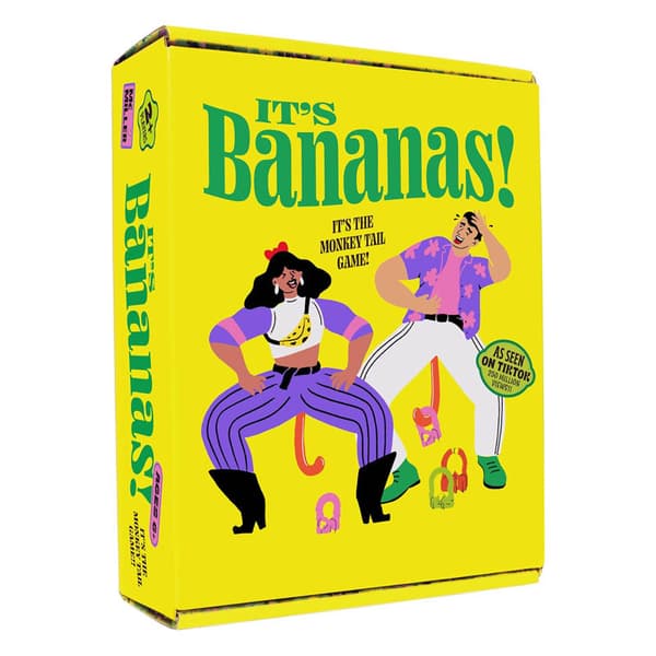 Monkey Tail Chase Selskapsspill, Interaktiv Familieutfordring for 2+ Spillere