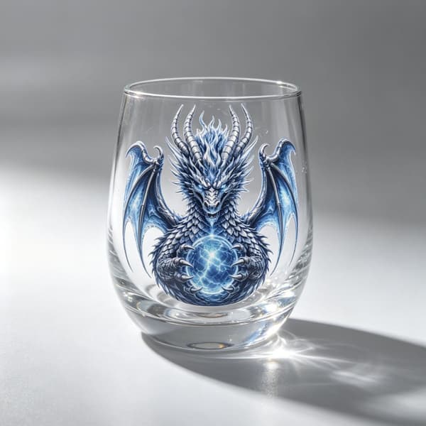 Fantasy Vin Häxa Glas Tekopp Unik Dryckesvara Magic Witch