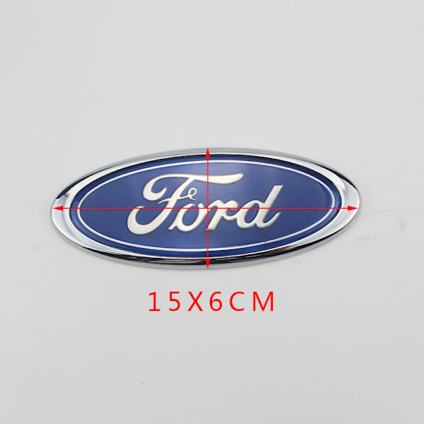 Sopii FORD vanhaan Mondeoon etu- ja takalogoihin sekä Focus Fiestaan takalogoihin 15CM*6