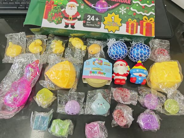 2026 New Squishy Bao Bun Advent Calendar, 24-Day Countdown Blind Box, Soft Stress Relief Toy Gift 1