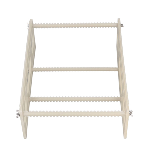Vinyl Record Drying Rack ABS Plastic Large Capacity Record Storage Holder Sawtooth Design 0.4