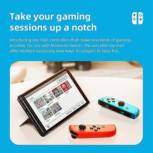 Joycon Wireless Controller For Nintendo Switch, Supports Wake-up Function, Left Right Remote Controls With Wrist Strap Brownish yellow