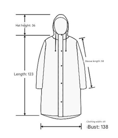 Genanvendelig regnponcho med hætte og snøre, foldbar vandtæt regnfrakke til udendørs aktiviteter, 2-pak, sort
