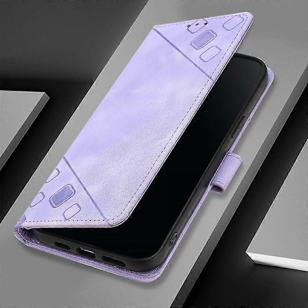 Preget Skinnveske for TCL 505{HH}