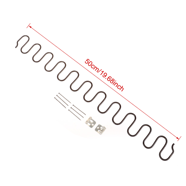 Ersättningsfjädrar för soffa med klämmor 50cm