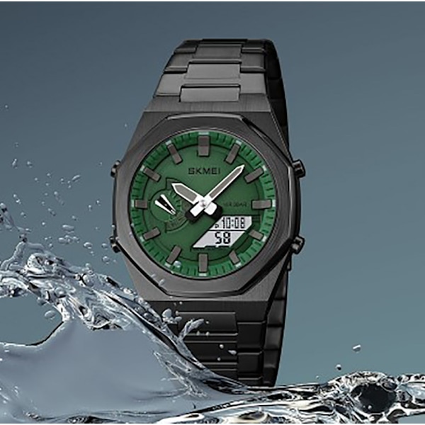 Digitalt quartz armbåndsur til mænd