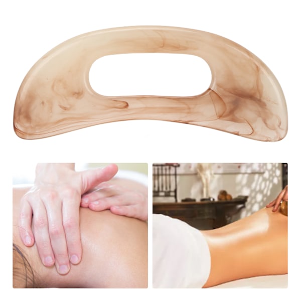 Gua Sha Massageverktyg för Män och Kvinnor, Muskel Skrapbräda, Lymfdränage Massager för Axlar och Nacke