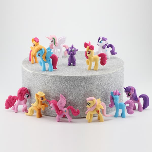12-delad uppsättning My Little Pony-dockor