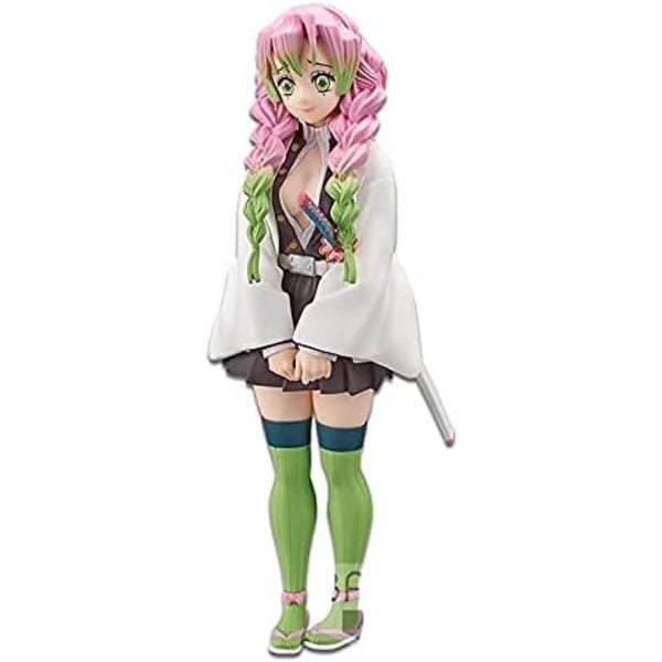 Demon Slayer Figur, Anime PVC Figur, Samlarfigur Leksak, Gåva till Anime Fans 16cm (Kanroji Mitsuri)