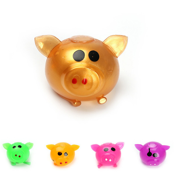 st stressbollar Splat Pig Jello Grisar Squeeze Fruktboll Antis{HH}