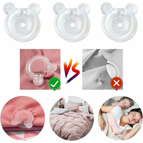 20 st. täckclips, clips för att hålla täcket på plats, täckclips, täckclips för täcke