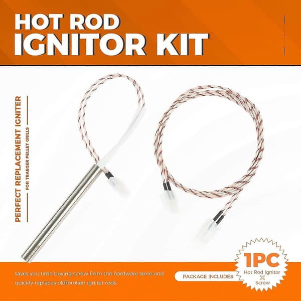 Erstatningsgrilltenner for Traeger Pellet Grill DC Hot Rod