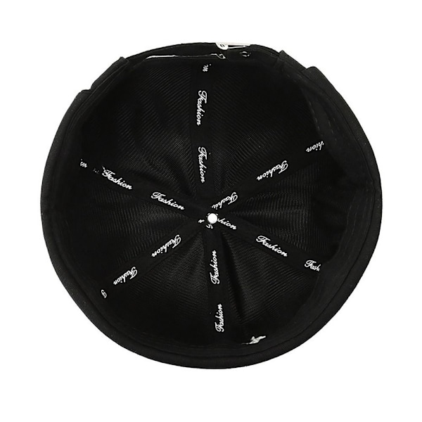 Bomuld Docker Cap Hatte SORT BLACK