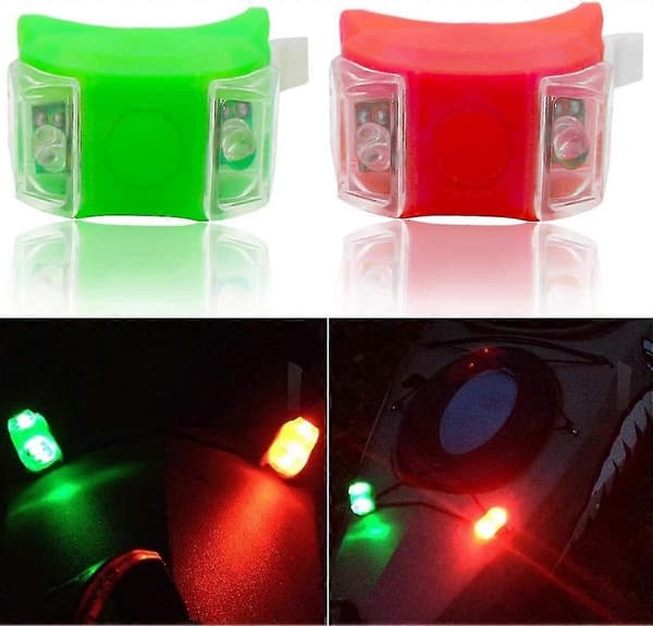 Batteridrevne Kajakk Navigasjonslys, Marine LED Båtlamper, Båt Frontlys