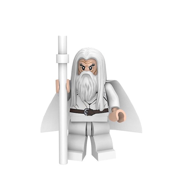 8 stk. Ringenes Herre Actionfigurer Byggeklodser Legetøjssæt Samlerobjekter 4,5 cm Arwen Boromir Elvere Aragorn Minifigurer Byggesæt {HH}