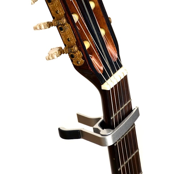 Capo ST Grön. Snabbkopplings-gitarrkapo med triggerfunktion för alla elgitarrer och akustiska gitarrer, klassiska gitarrer, ukulele, banjo, mandolin, etc.