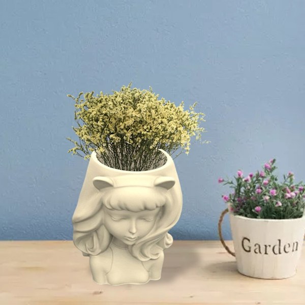 Beton Succulent Plantekasse Resin Form DIY Værktøj